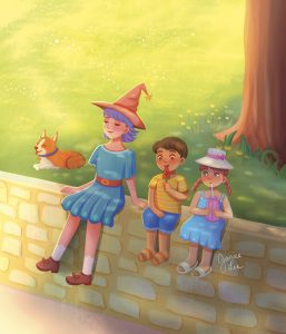 Children's book illustration